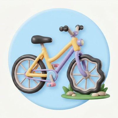 Siniestro de bicicleta